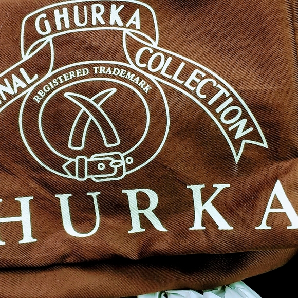 Ghurka Tote! (Red/Tan) - Picture 2 of 4